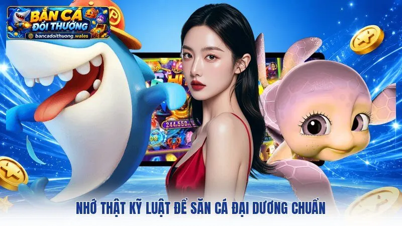 Nhớ thật kỹ luật để săn cá đại dương chuẩn